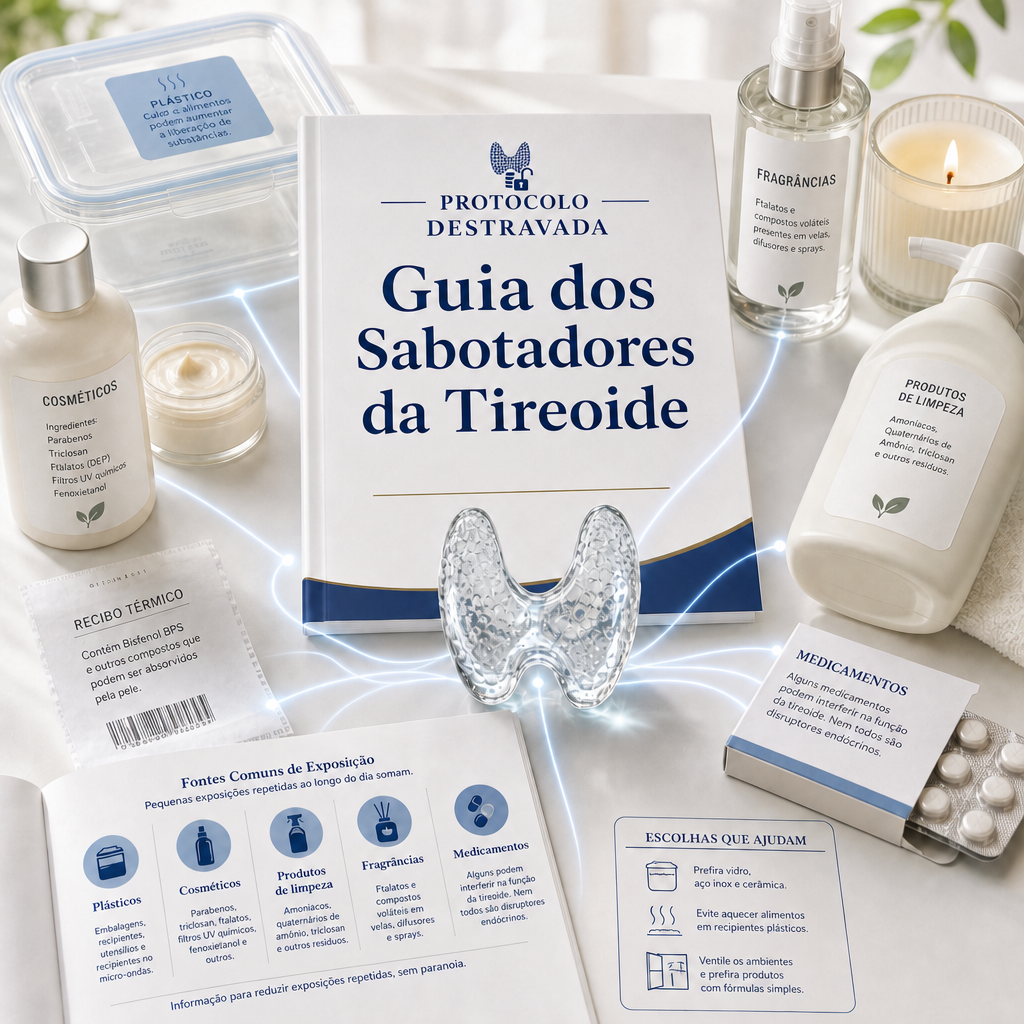 Mockup do Guia dos Sabotadores da Tireoide