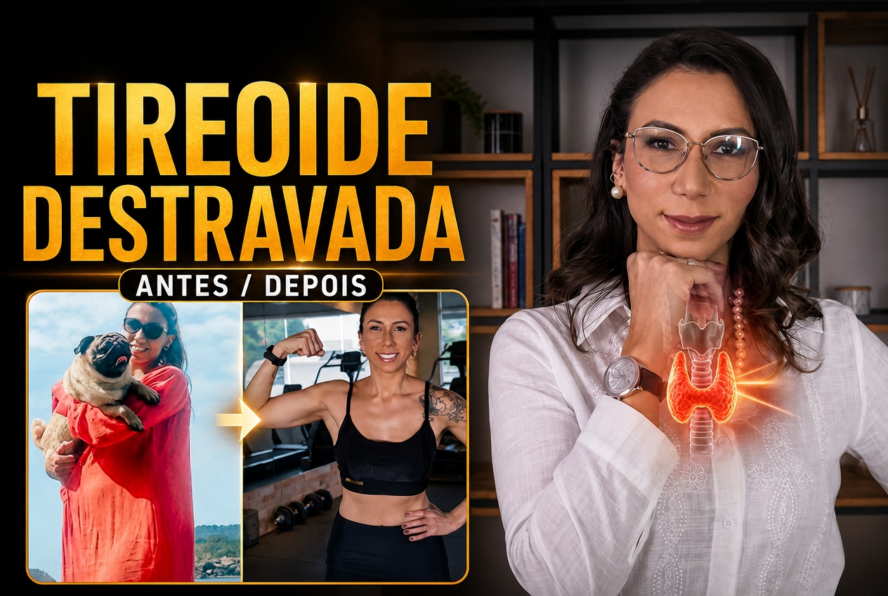 Tireoide Destravada - Antes e Depois